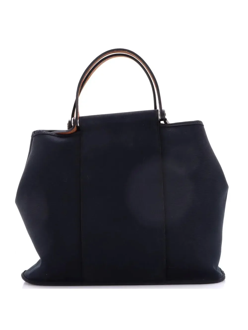 Hermes Cabag Handbag Toile And Leather #322515H11B